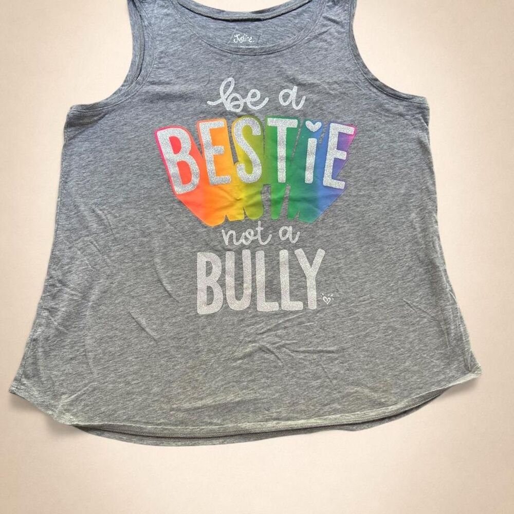 Justice Women's Grey Vest